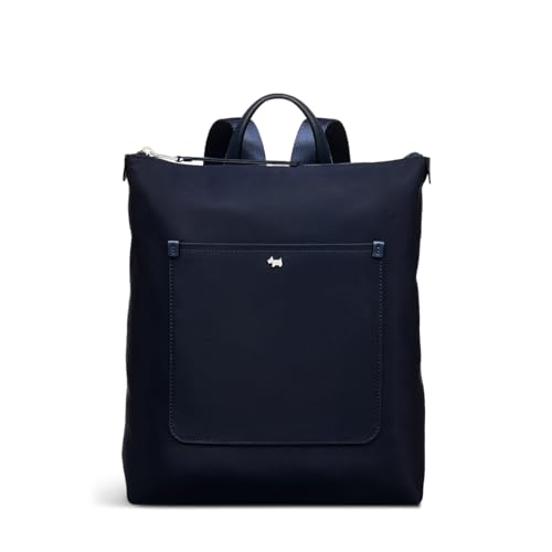 RADLEY London Filey Avenue Responsible Women’s Medium Recycled Fabric Ziptop Backpack, Ink