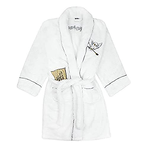 Peignoir polaire Harry Potter Hedwig enfant pour des soirées cocooning magiques en XL