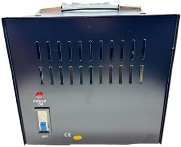 Simran Voltage Transformer Power Converter 10000 Watts Step Up Down Voltage Transformer Converts Between 110 Volt -220/240 Volt Worldwide Use CE Certified Black (THG-10000(T))