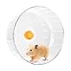 Hamsterrad 21 cm, Laufrad Hamster Leise Spinner, Hamstertrainingsrad, Hamster Spinner, Leise Hamster Spielzeug Transparent, Hamster Rad Kunststoff für Eichhörnchen Chinchillas Rennmäuse