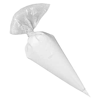 DayMark Safety Systems-IT115453 12" PipingPal Bulk Disposable Pastry Bag (6 Rolls of 100 Bags) - Silver