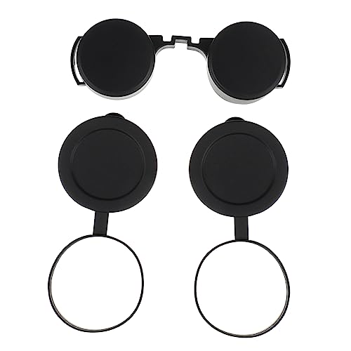Toyvian 3pcs Objective Lens Cap for Binoculars Cover Compatible Scope Covers Waterproof Scratch-Proof Binoculars Accessory
