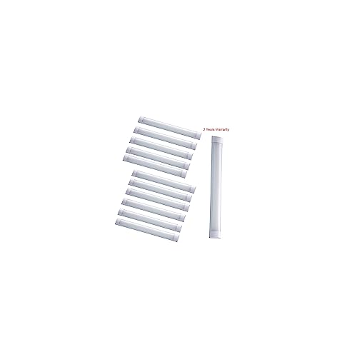 Brightex, Pack of 10 Led Tube Batten Lights 60W 5FT 1500mm Ceiling Mounted Garage Lights Office Ceiling Lamp Fitting Commercial Integrated Warehouse Non Flickering Cool White lamp Light