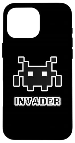 インベーダー INVADER【GAMERS ゲーマーズ】レトロ ゲーム ドット絵 文字 面白い かわいい スマホケース iPhone 16 Pro Max 用