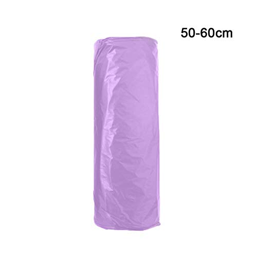 TINGS 100Pcs biodegradable household garbage bags classified disposable toilet cleaning kitchen trash bags thicker plastic bags Break,purple