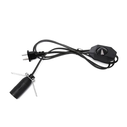 Cordon d'alimentation E12 avec variateur de 1.5M pour lampe à sel