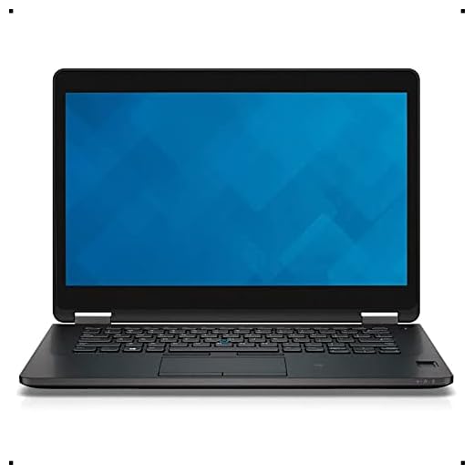 Dell Latitude E7470 14in Laptop, Core i5-6300U 2.4GHz, 8GB Ram, 256GB SSD, Windows 10 Pro 64bit (Renewed)
