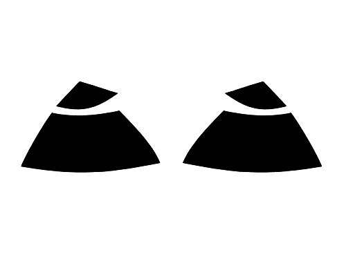 Rtint Tail Light Tint Covers Compatible With Pontiac G8 2008-2009 - Blackout Smoke #TOP12