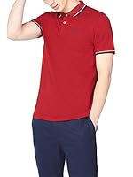 Ben Sherman Men’s Signature Romford Polo, Red, Large
