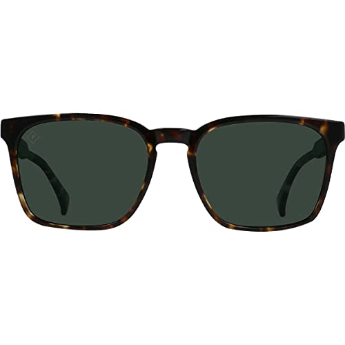 Raen Optics Pierce 55 Brindle Tortoise/Green Polarized One Size #TOP2