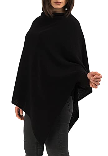 Dalle-Piane-Cashmere-Poncho-aus-100-Kaschmir-fuer-Frau