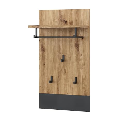 Vicco Wandgarderobe Selena, Garderobe mit Haken,...