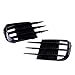 2PCS samochód przednie zderzak mgły światło grillowe wykończenie wykończeniowe VW Golf 6 MK6 GTI GTD 2008 2009 2010 2011 2012 2013 Czarny błyszczący Abs