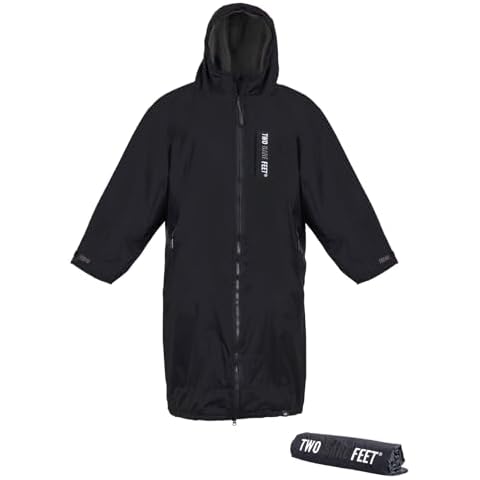 Two Bare Feet Waterproof Changing Robe with Hood Cover