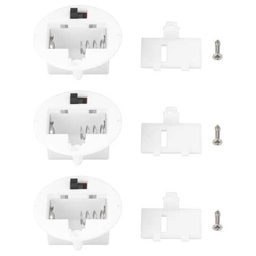SG Store 3 Pièce Boîtier de Batterie avec Couvercle d'interrupteur pour Piles AG13 LR44