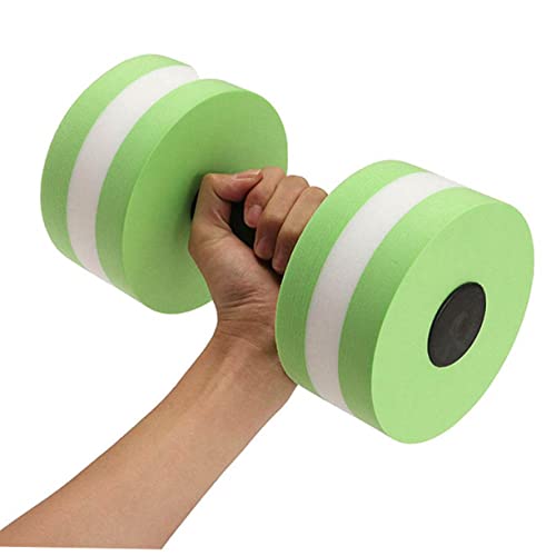 2pcs Eva Water Barbells Hand Dumbbells para Ejercicio en Piscina miniatura 3