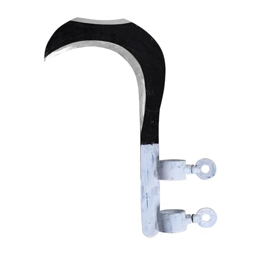 Image of QATHAAL Handmade High Tempered Agricultural Hand Tool with Dual-Side Sharp Cutting Edge | Coconut Plucker | Tree Branch Cutting, Crop Harvesting & Farming Tool & Garden Maintenance