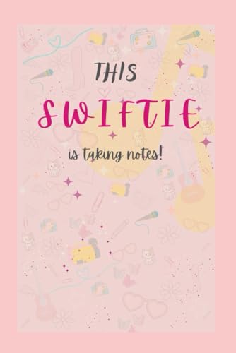 Music Swiftt Notebook | Swiftie | Fan | Teens and Adults | Over 100 blank pages | Vintage | Stocking Filler