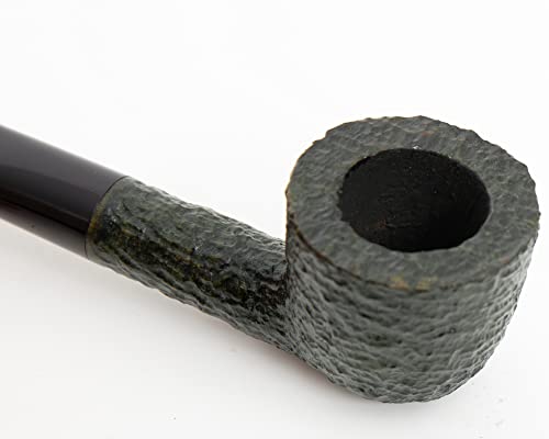 Savinelli 401 Pipe Minuto d'exception en bruyère rustiquée verte 6mm - 4