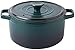 Casseruola in Ceramica Casseruola Rotonda con Coperchio Piccola cocotte in Terracotta Forno Olandese Stufato Lento Pentola in Argilla Resistente al Calore Casseruola in Ceramica Verde 2l