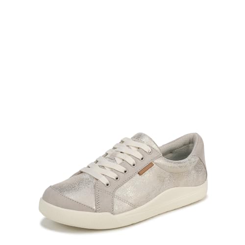 Dr. Scholl's Women's Be Bright Sneaker Metallic Oyster Grey 8 M by Dr.Scholl's SHOES - Used condition - US$59.65