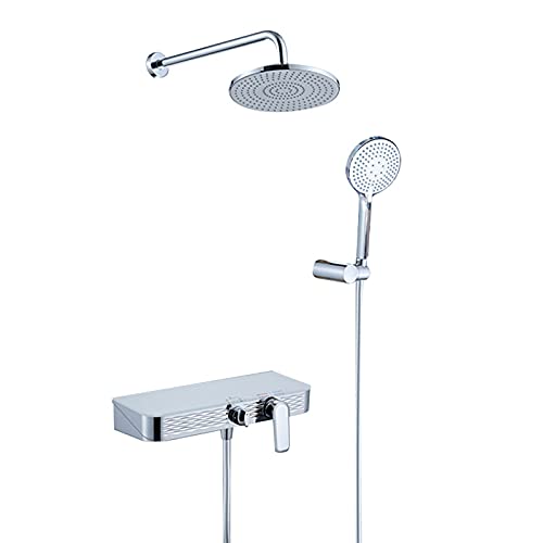 Ensemble de douche anticalcaire pour cabine et baignoire familiale