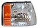 TYC Right Cornering / Side Marker Light Lens and Housing Compatible with 1997-1999 Cadillac Deville