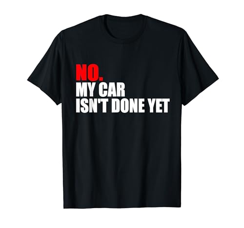 No My Car Isn't Done Yet �ʔ�������ȃ��J�j�b�N���[���A T�V���c