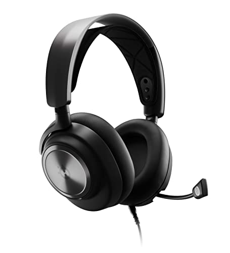 SteelSeries Arctis Nova Pro - Cuffie da gaming multi-sistema - Audio Hi-Res - Audio spaziale a 360° - GameDAC Gen 2 - Microfono ClearCast Gen 2 - PC, PS5, PS4, Switch - Vista 14