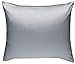 Produktbild Mako-Satin Baumwollsatin Bettwäsche Uni einfarbig zum Kombinieren (Kissenbezug 40 cm x 40 cm, Grau)