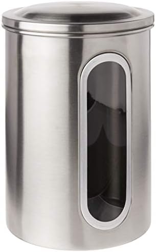 Fox Run 6103 Canister Set, Stainless Steel, 3-Piece Metallic, 5.75 x 6 x 8.5 inches