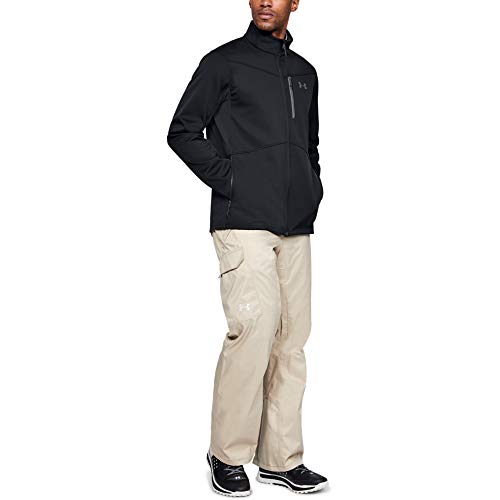 Under Armour Men's Coldgear Infrared Shield Jacket , Black (001)/Graphite , Small #TOP1