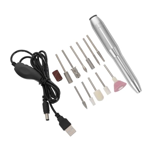 IWOWHERO Pulidora Eléctrica De Uñas Portátil Usb 1 Unidad Tamaño Compacto Para Manicura y Pedicura Profesional Uso Casa y Salón Sin Ruido