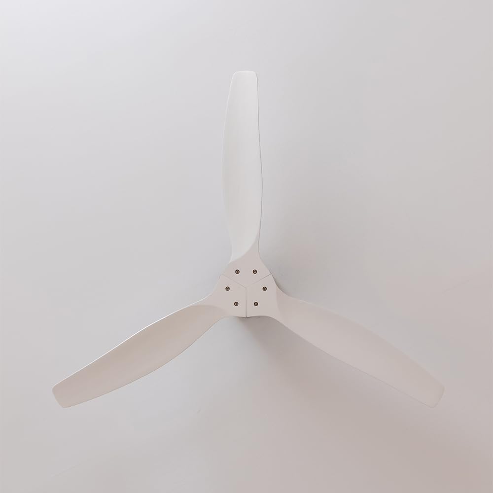 Cecotec Ventilador de Techo con Mando EnergySilence Aero 5500 Aqua Black&White Connected. Motor DC 40W, Diámetro 132cm, 3 Aspas, Bajo consumo, Wifi, Exteriores, Temporizador, Verano e invierno — view 7