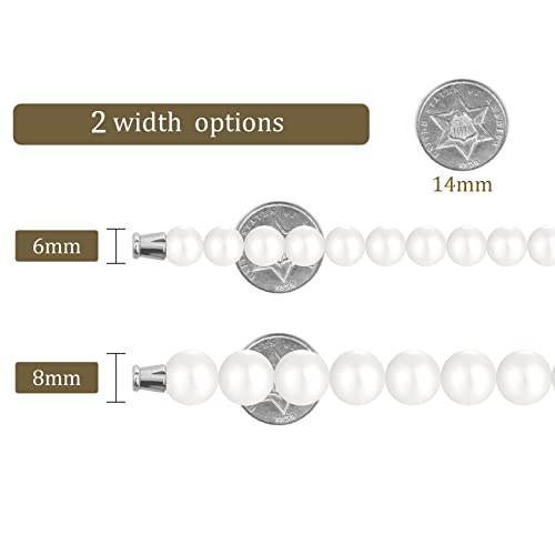 Foto von PRETOLE Perlenkette Halskette Chokerkette Hochzeitsgeschenk für Damen Herren