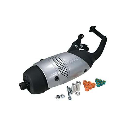 Avgassystem LeoVince Touring för Piaggio TPH/Storm/NRG/Vespa ET2/Gilera Runner 50cc / Ice 50