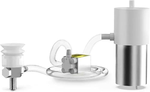 DC 12V Robotic Arm Vacuum Air Pump Suction Cup Kit Micro Air Pump + Valve + 1KG Large Suction Silicone Suction Cup Head