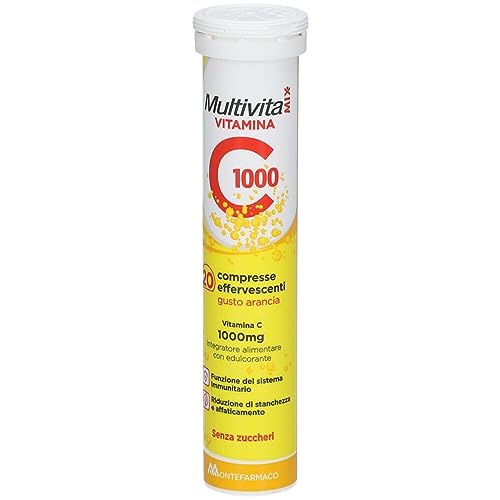 Multivitamix Vitamina C 1000 20 Compresse Effervescenti