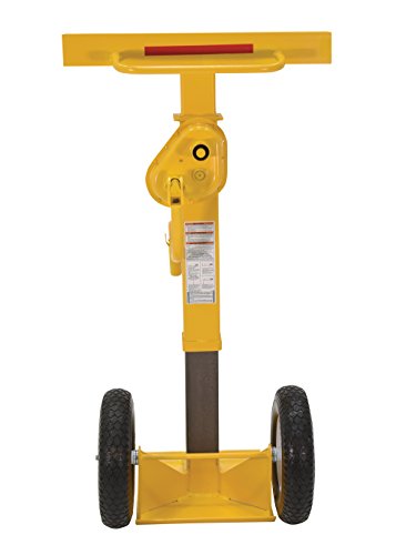 image for Vestil CJ-BEAM-SN Steel Hand Crank Trailer Stabilizing Jack with 16
