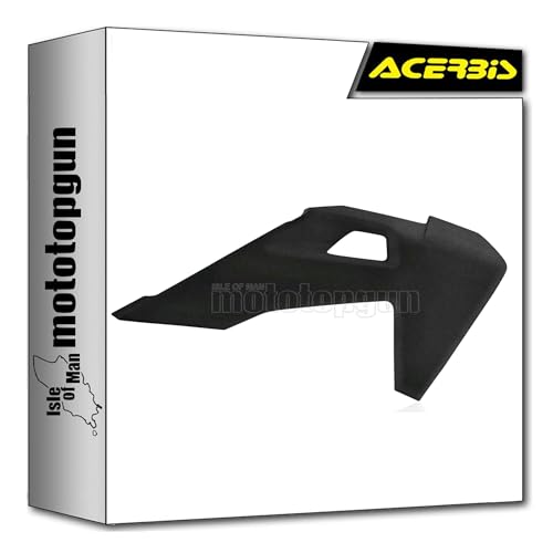 Radiator scoops Husqvarna FE 450 Acerbis 0023522.092 noir metal