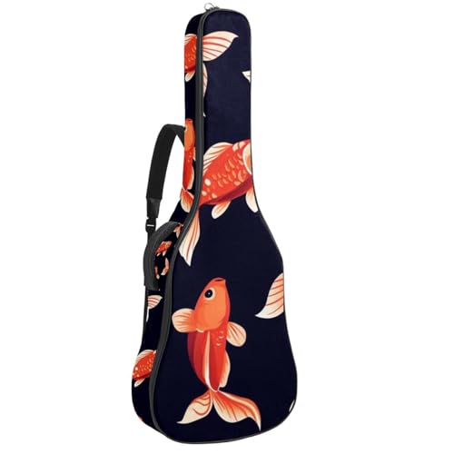 Housse de guitare acoustique 109 cm légère contre la pluie avec double poche