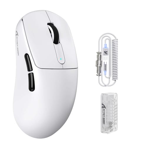 Amazon | ATTACK SHARK V5 ゲーミングマウス ワイヤレス/Bluetooth