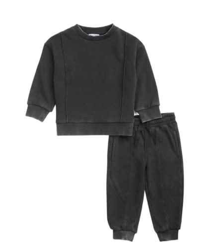 Ensemble sweat et pantalon délavés garçons : le look décontracté idéal