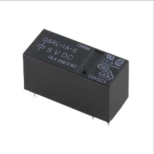 Relé de 5V G5RL 1A E con capacidad de 16A para conmutación de alta corriente