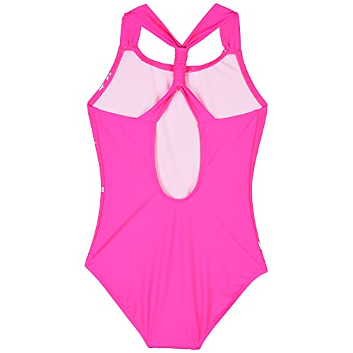 Cincili Girls One Piece Swimsuits Crossback Swimwear Beach Bathing Suit 3-14 Years (M, Wujiaoxingtangyin) #TOP1