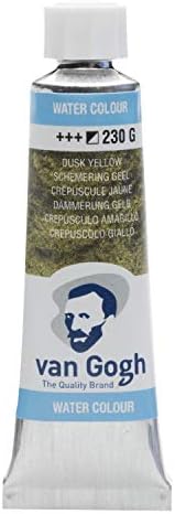 Van Gogh 水彩絵の具 10ml チューブ ダスクイエロー 230