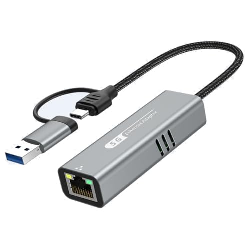 Adaptateur réseau de jeu Ethernet USB 5 GHz transfert de données 5 Gbit/s pour PC