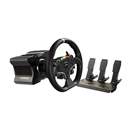 Amazon.co.jp: MOZA R5 ダイレクトドライブ ハンコン ペダル バンドル