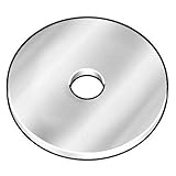 3/8' x 3' OD Zinc Plated Finish Low Carbon Steel Fender Washers, 5 pk.