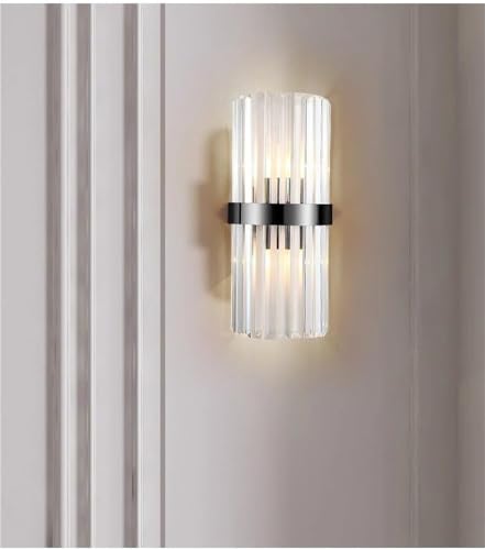 Luxury Crystal Wall Light Modern Minimalist Bedroom Living Room Energy